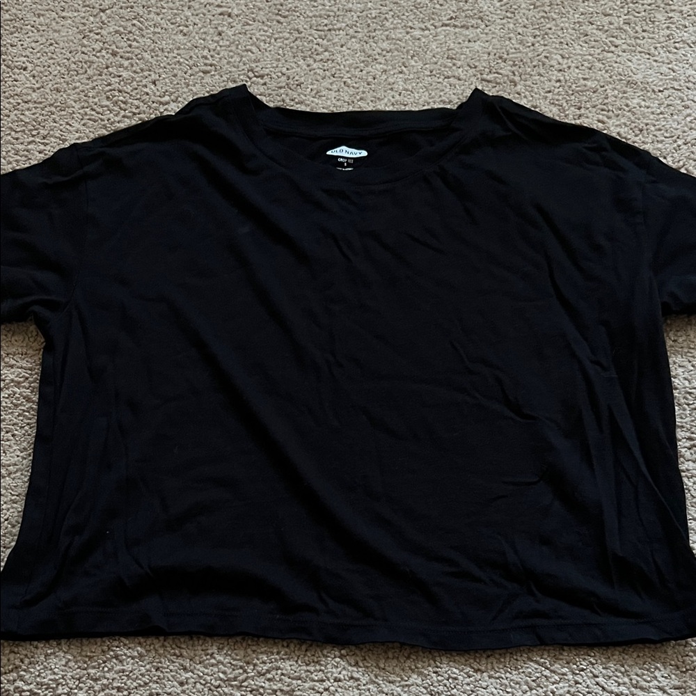 Old Navy Black Short Sleeve Tee